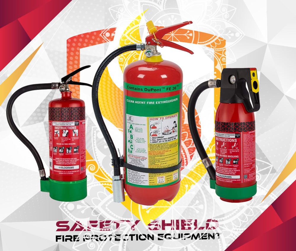 Clean Agent Fire Extinguisher