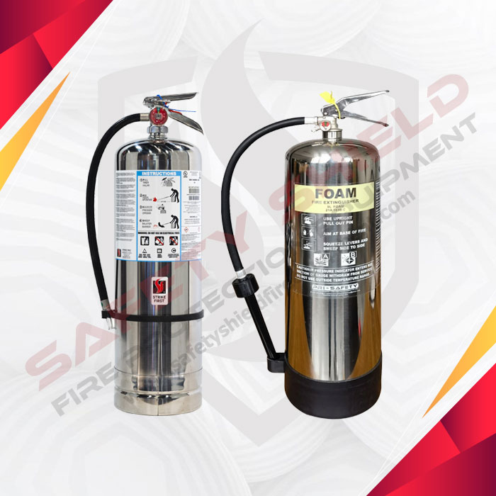 Stainless Steel Body  Fire Extinguisher Suppliers in Chennai