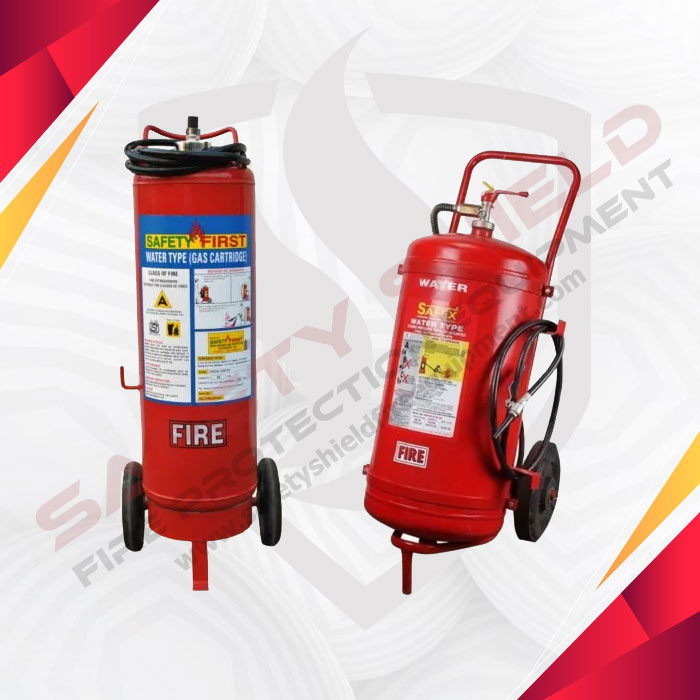 Water Trolley Mounted Mobile type Fire Extinguisher Suppliers in Chennai